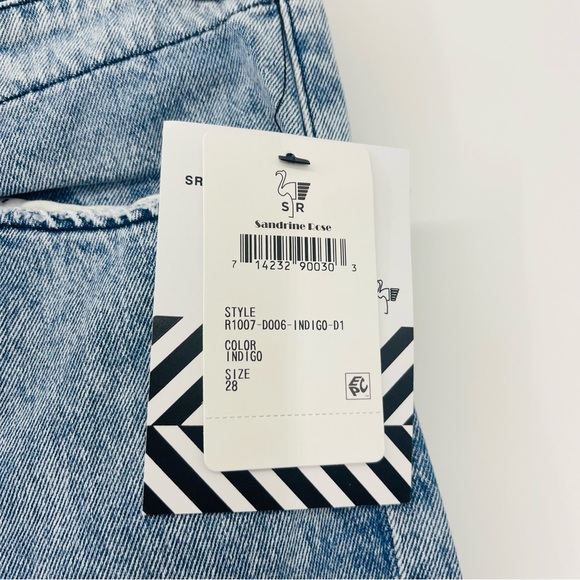 Sandrine Rose x Free Patchwork People Cargo Jeans NWT Size 28 - Picture 5 of 10